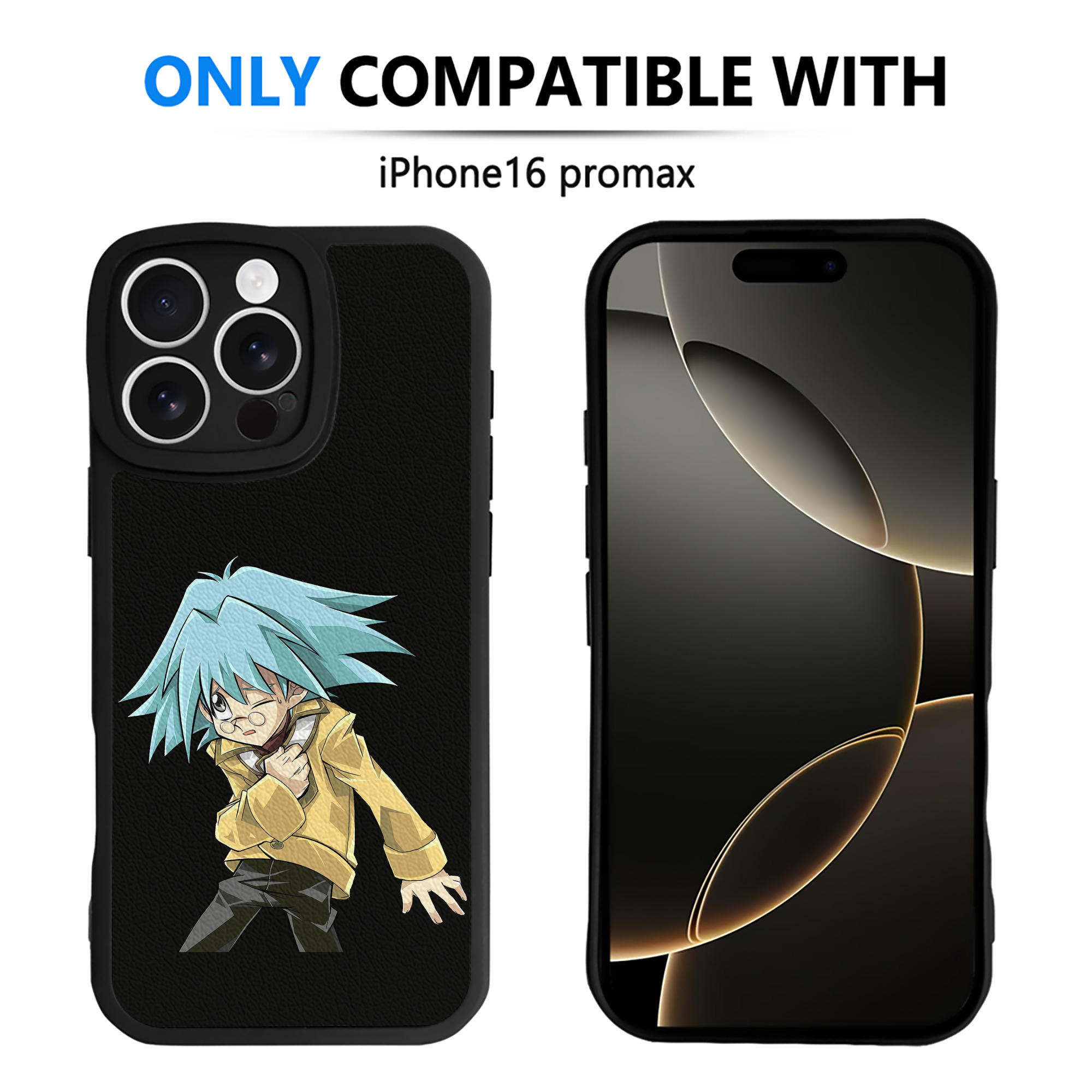 遊☆戯☆王 Yu-Gi-Oh! 【iPhone 16シリーズ対応】シリコンスマホケース（レザー調） 材質：シリコン
